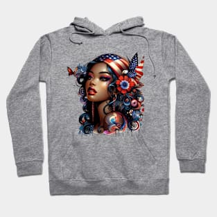 American Beauty, Red Flower | Catsie Cat Hoodie